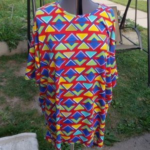 Lularoe XL Irma NWOT multi-colors